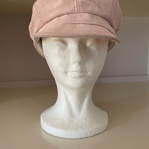 bebe Conductor Hat, Genuine Suede P/S Made in US, Vintage, - Picture 2 of 5